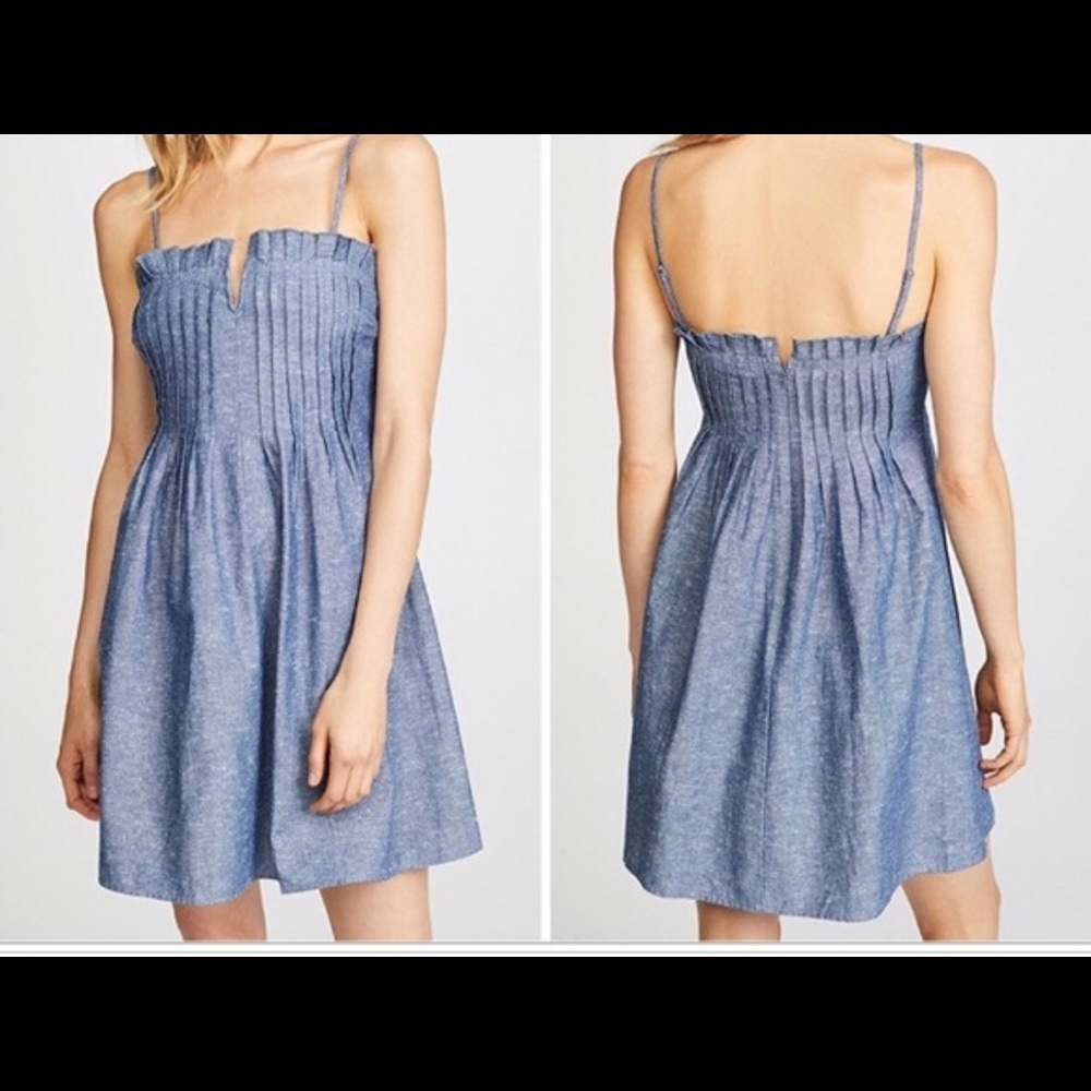 Madewell Pintucked Cami Dress